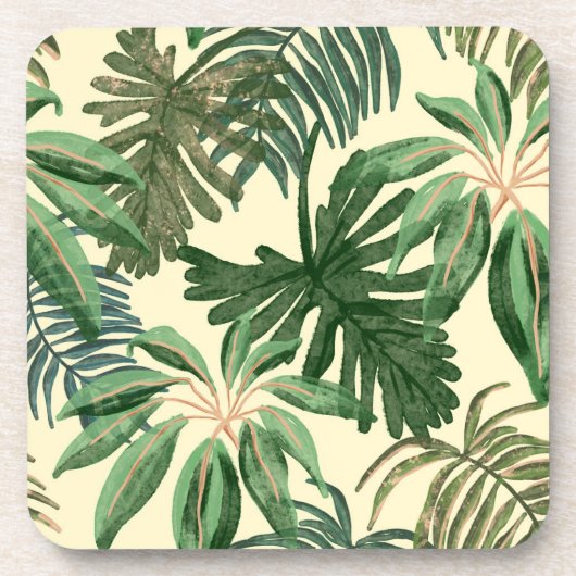 緑葉 コースター (正面)