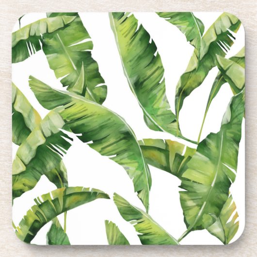 緑葉 コースター (正面)