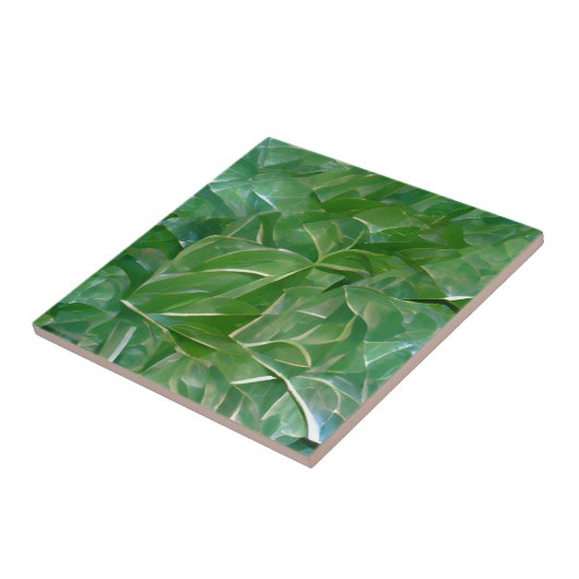 緑葉 タイル (側面)