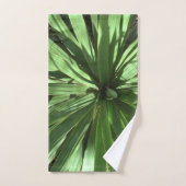 緑葉 バスタオルセット (ハンドタオル)