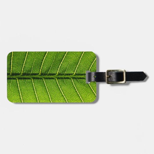 緑葉 ラゲッジタグ (正面横)
