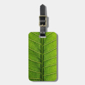 緑葉 ラゲッジタグ (正面縦)