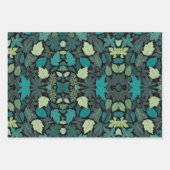 緑葉 ラッピングペーパーシート (正面3)