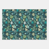 緑葉 ラッピングペーパーシート (正面2)