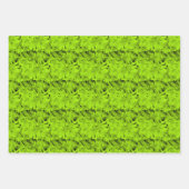 緑葉 ラッピングペーパーシート (正面3)