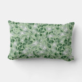 緑葉 ランバークッション (裏面)