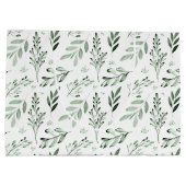 緑葉 ラージペーパーバッグ (裏面)