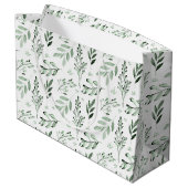 緑葉 ラージペーパーバッグ (裏面アングル)