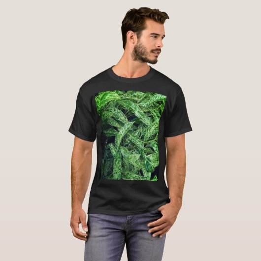 緑葉 Tシャツ (正面フル)