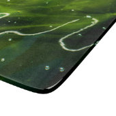 緑藻類と水質 カッティングボード (角)