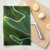 緑藻類と水質 キッチンタオル (四つ折り)