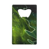 緑藻類と水質 クレジットカード栓抜き (正面)