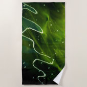 緑藻類と水質 ビーチタオル (正面)