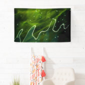 緑藻類と水質 横断幕 (インサイチュ)