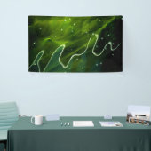 緑藻類と水質 横断幕 (トレードショー)