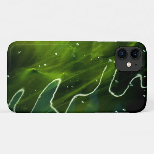 緑藻類と水質 Case-Mate iPhoneケース (裏面(横))