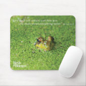 緑藻類のカエル マウスパッド (マウス)