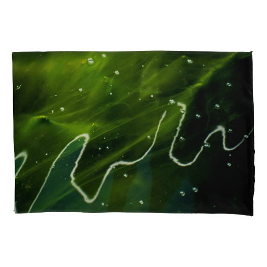緑藻類・水膜 枕カバー (正面)