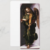 緑衣のヴィエールを持つレオナルド・ダ・ヴィンチの天使 (正面/裏面)