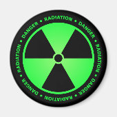 緑警告線 マグネット (正面)