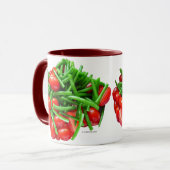 緑豆とトマト マグカップ (正面左)