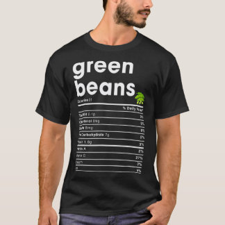 緑豆の栄養事実 Tシャツ