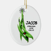 緑豆の漫画 セラミックオーナメント (右)