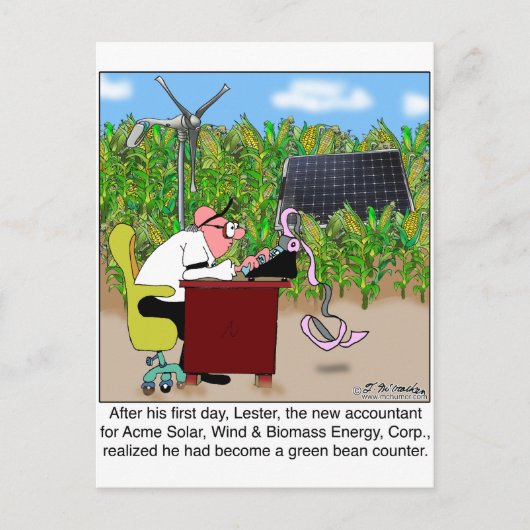 緑豆カウンター ポストカード (正面)