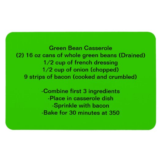 緑豆磁石 マグネット (横)