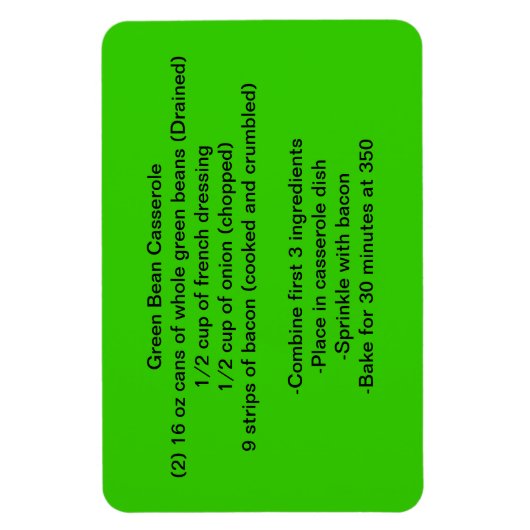 緑豆磁石 マグネット (縦)