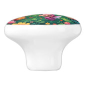 緑豊お洒落かな庭の虫の子供 セラミックノブ (側面)