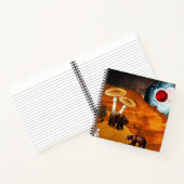 緑豊かで生命を宿した惑星 ノートブック (内部)