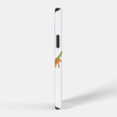 緑豊かなアマガエル iPhoneケース (右側面)