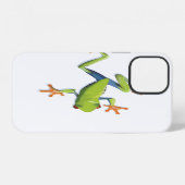 緑豊かなアマガエル iPhoneケース (裏面横)