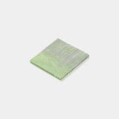 緑豊かなウッドランドのシーンのポストイットノート ポストイット (アングル)