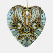 緑豊かなエレガント婦人 セラミックオーナメント (右)