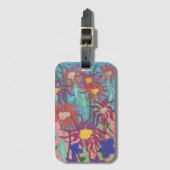 緑豊かなガーデンアートポスター ラゲッジタグ (正面縦)