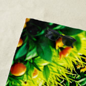 緑豊かなガーデンサンライトシーン ビーチタオル (インサイチュ)