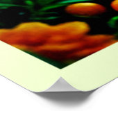 緑豊かなガーデンサンライトシーン ポスター (角)