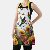 緑豊かなガーデン開花 エプロン (インサイチュ)