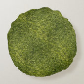 緑豊かなコケ ラウンドクッション (裏面)