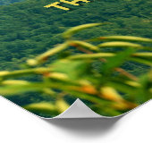 緑豊かなスモークMtns/Mtns呼び出し！ ポスター (角)