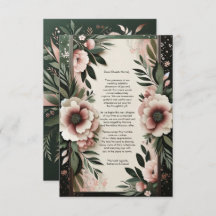 緑豊かなダークグリーンと赤面ピンク結婚フローラ