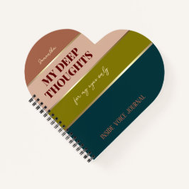 緑豊かなティール（緑がかった色）グリーンピンクポケエレガントットノートブック ノートブック