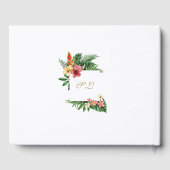 緑豊かなトロピカルガーデンフラワーズ開花バウティゾ ゲストブック (裏面)