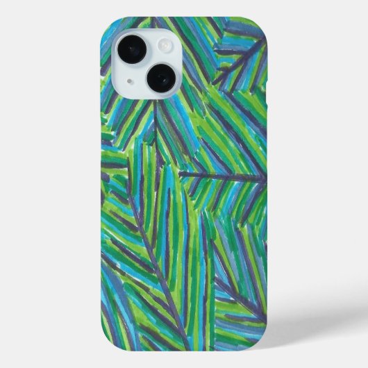 緑豊かなトロピカルナイト Case-Mate iPhoneケース (裏面)