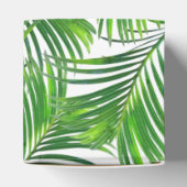 緑豊かなトロピカルパーム葉の緑 フェイバーボックス (上部)