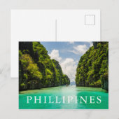 緑豊かなバキュート諸島 ポストカード (正面/裏面)