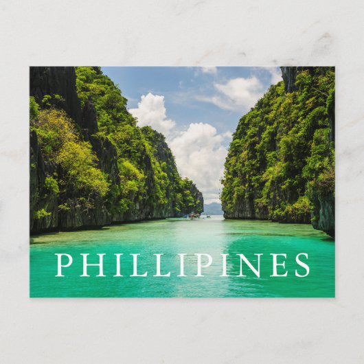 緑豊かなバキュート諸島 ポストカード (正面)