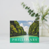 緑豊かなバキュート諸島 ポストカード (スタンド正面)